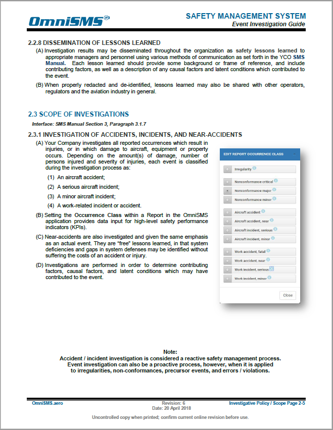 Investigating Incidents: Steps and Level of Investigation